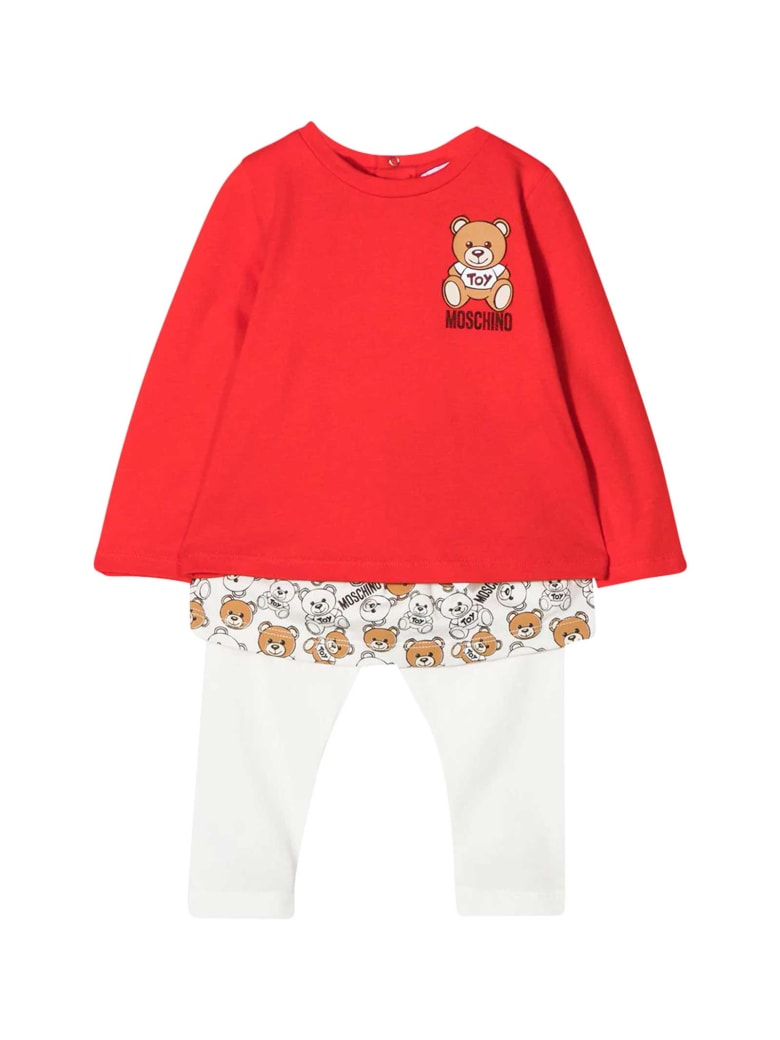 Moschino Two Pieces Set With Red Top - Var. uni