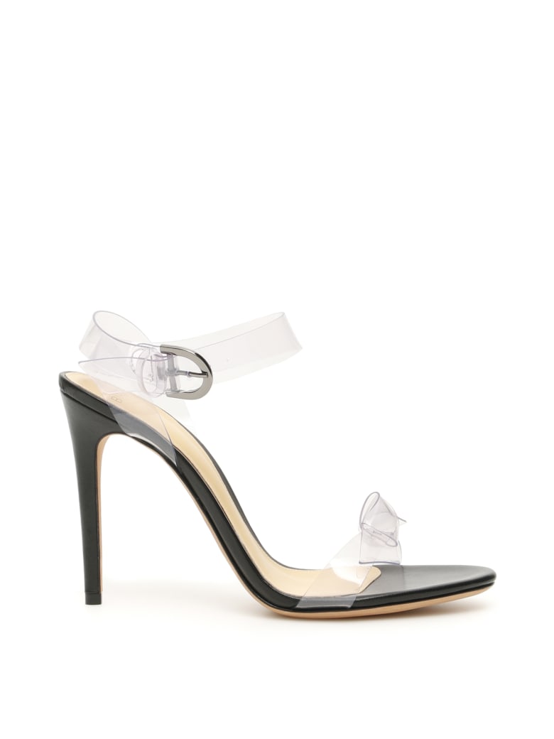 Alexandre Birman Clarita Pvc 100 Sandals - TRASPARENT BLACK (Black)