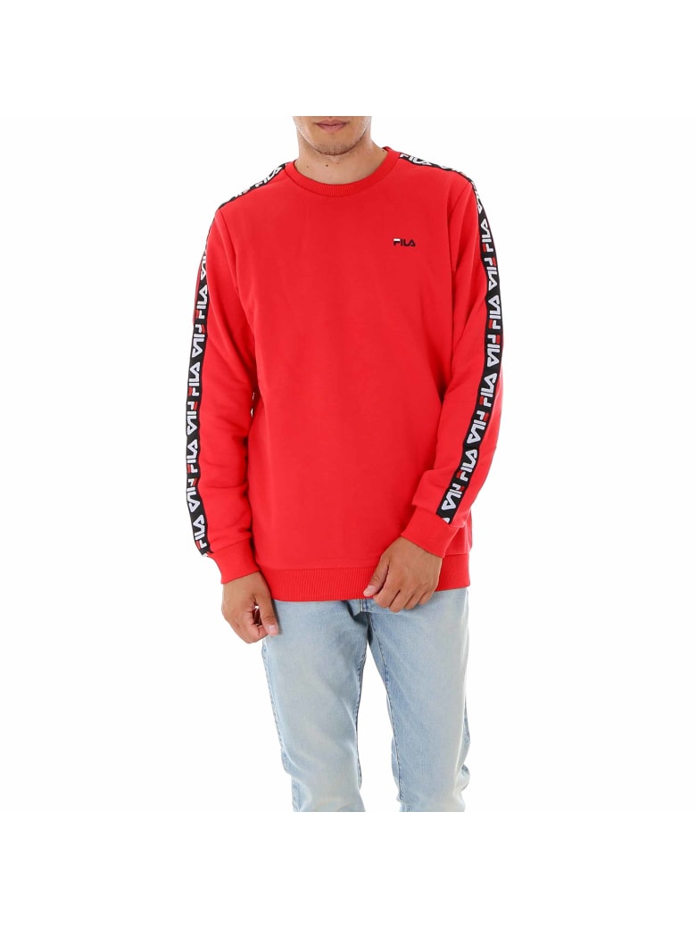red fila sweatshirt