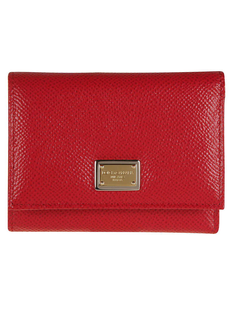 Dolce & Gabbana St. Dauphine Wallet - Red