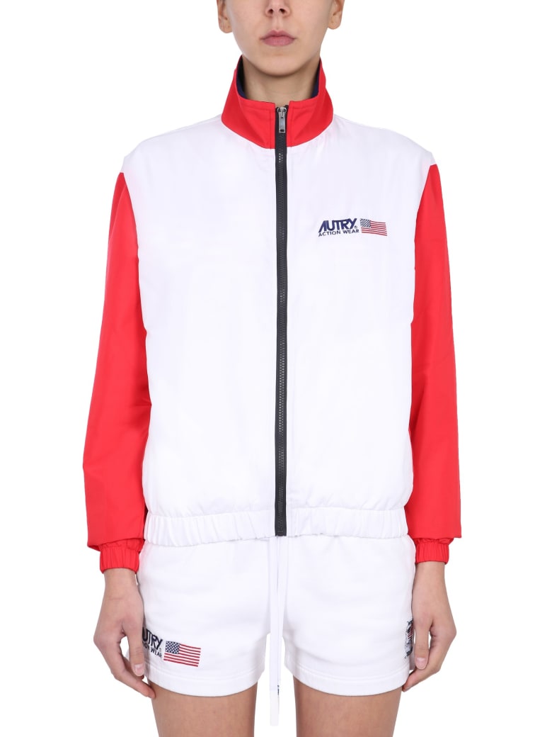 Autry Coach Jacket - BIANCO