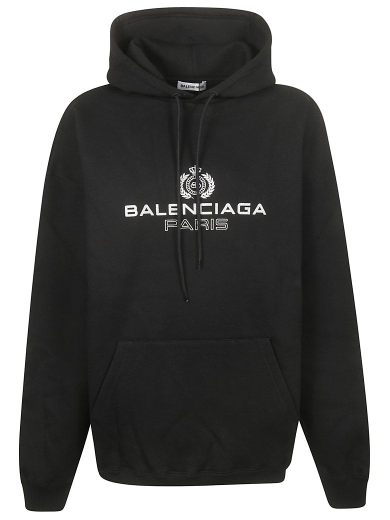 Balenciaga Paris Logo Print Hoodie | italist, ALWAYS LIKE A SALE