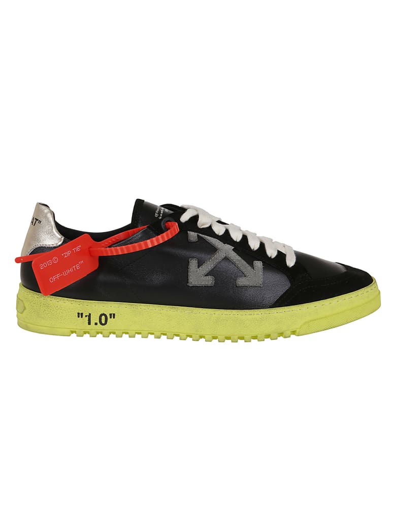 Off White Off White 2 0 Sneaker Black Yellow 10980691 Italist