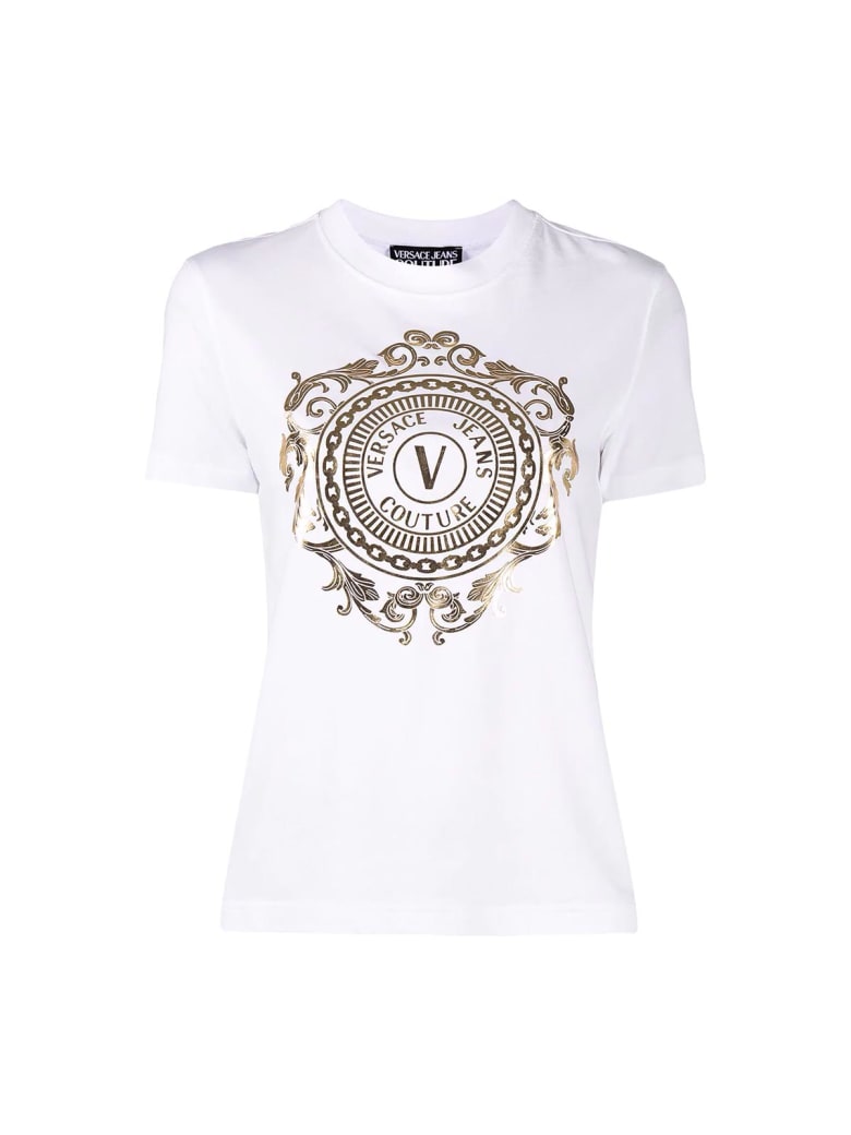 maglietta versace bianca