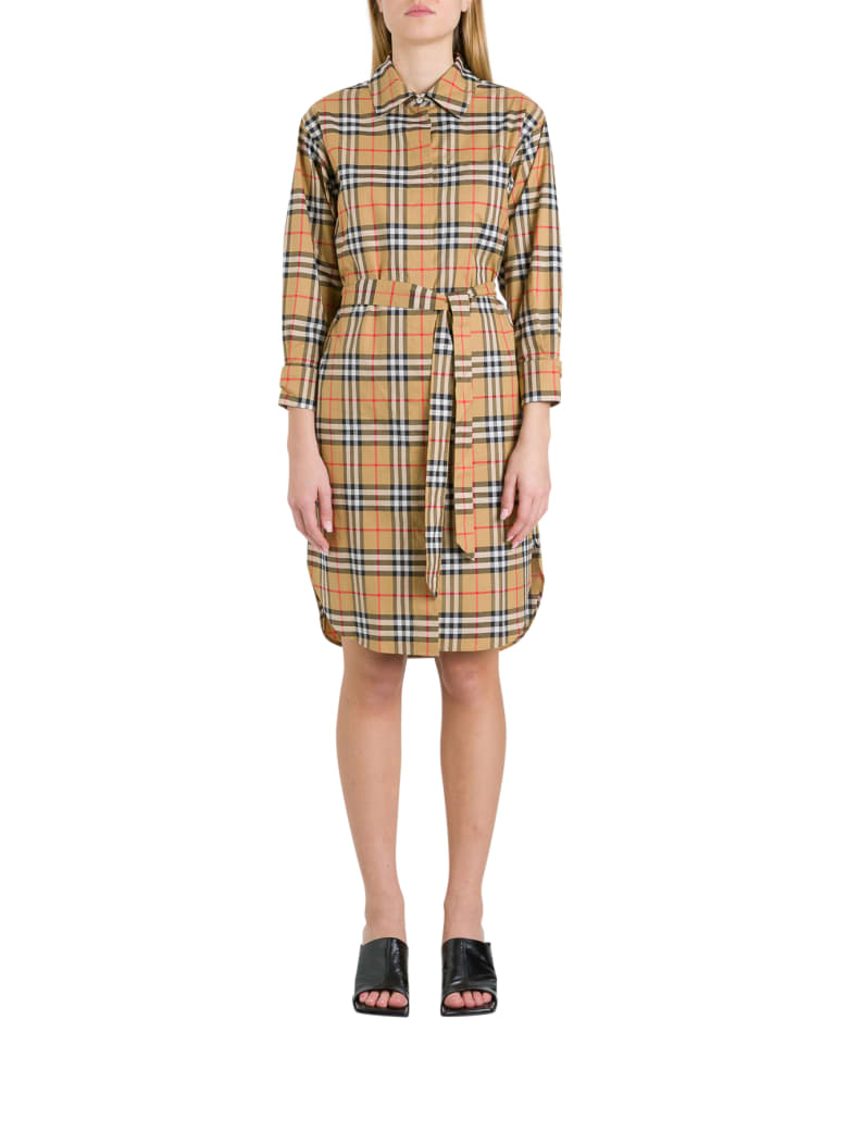 Burberry Burberry Isotto Pinafore Dress 
