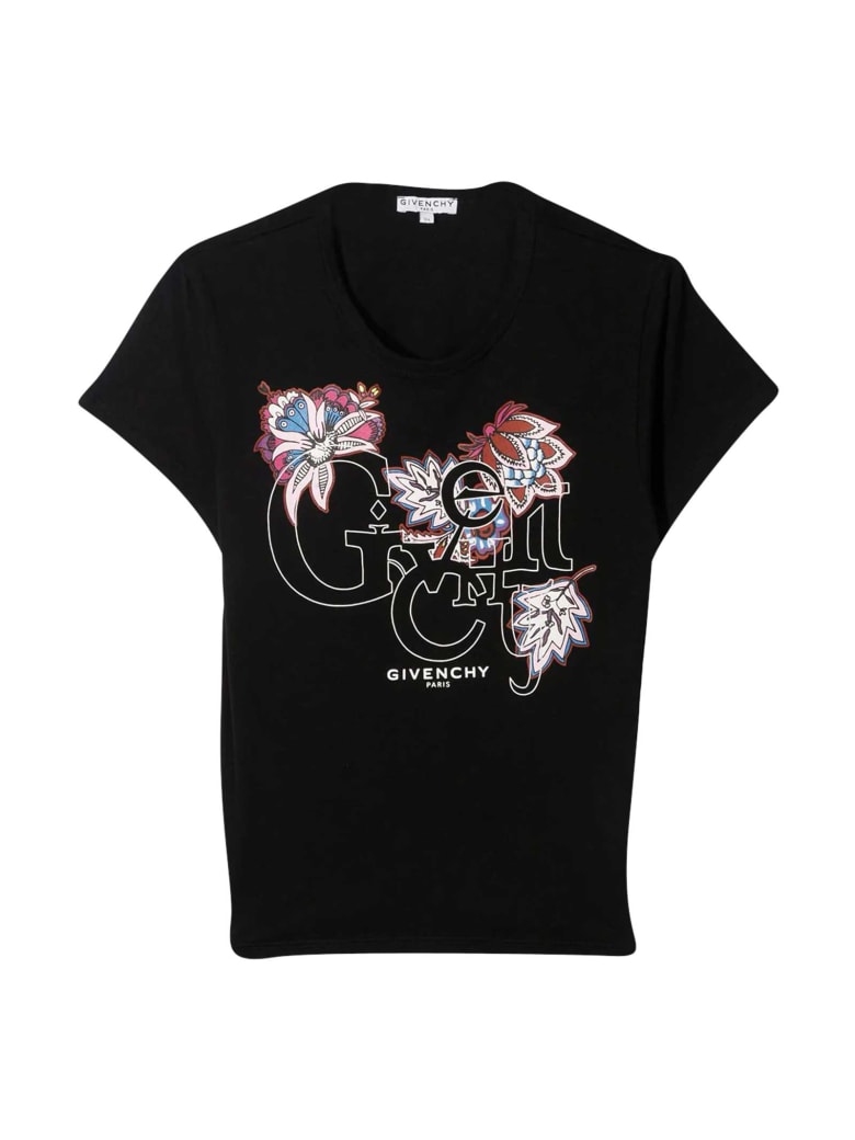 Givenchy Black Teen T-shirt - Nero