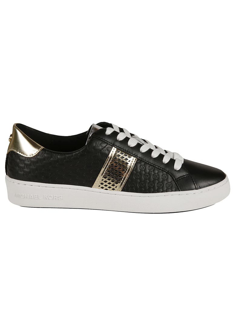 Michael Kors Irving Stripe Lace-up Sneakers - Black