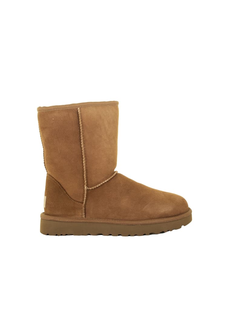 ugg classic short ii chestnut boots