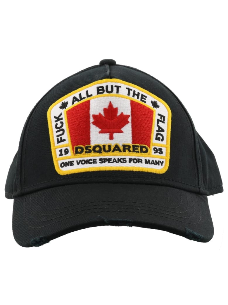 dsquared hat black