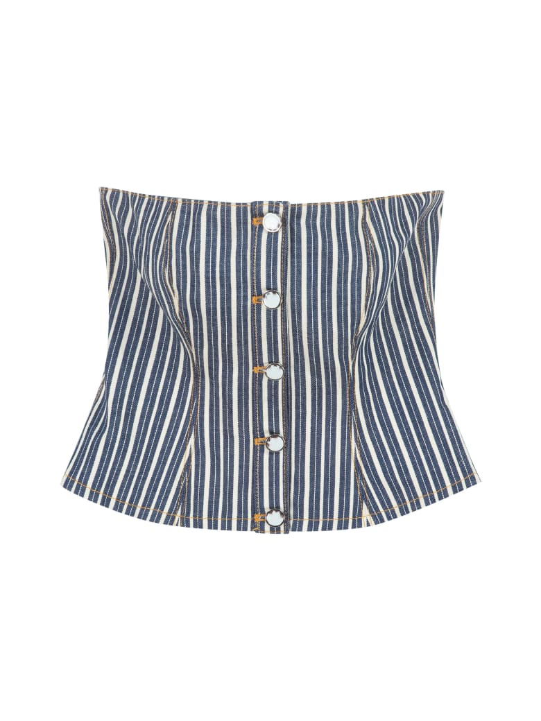 Ganni Corset Top - Multicolor