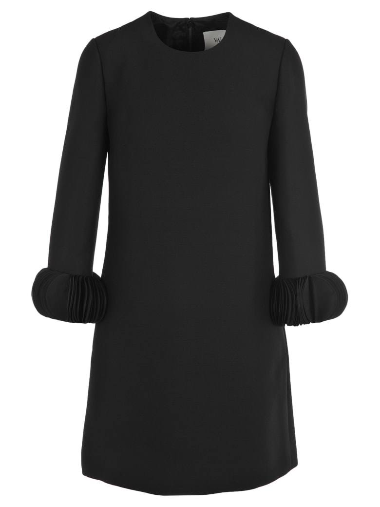 Valentino Valentino Ornamental Sleeve Dress BLACK 10978254 italist