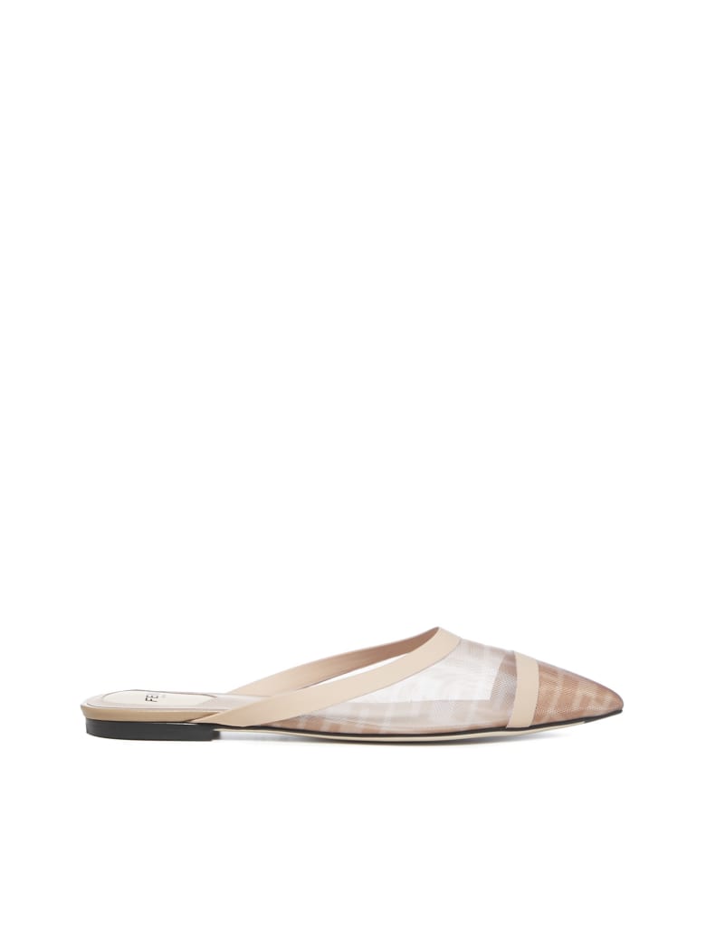 flat shoes fendi