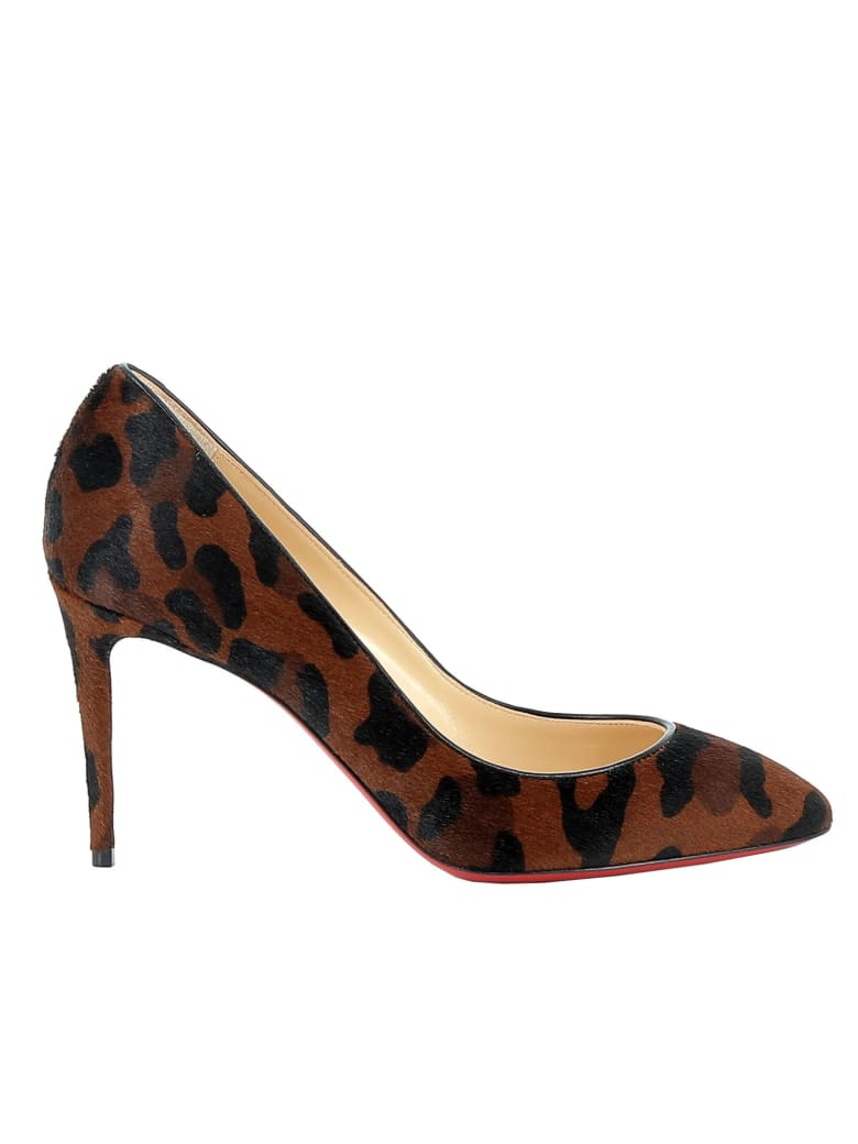 christian louboutin pony hair pumps