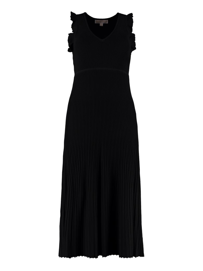 Michael Kors Michael Kors Ribbed Knit Dress - black - 10918104 | italist