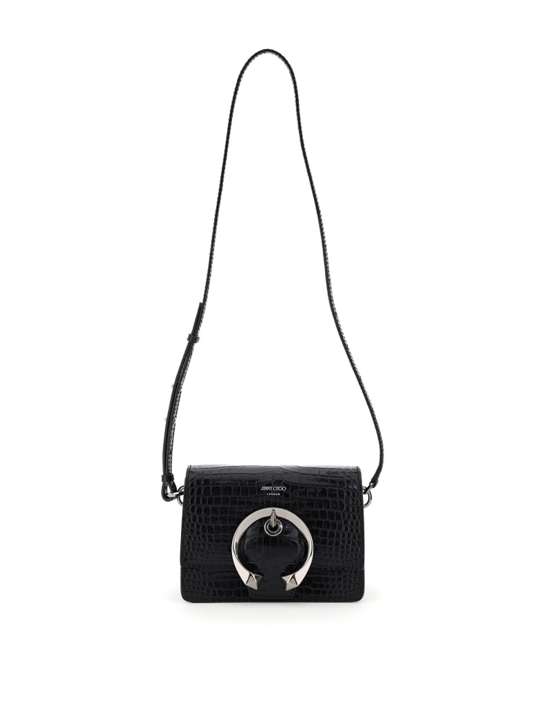 Jimmy Choo Madeline Small Shoulder Bag - BLACK (Black)