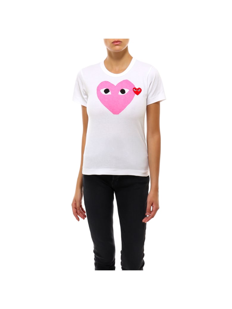 comme des garcons shirt pink