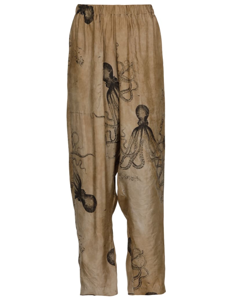 Uma Wang Palmer Pants - Lightgrey/black