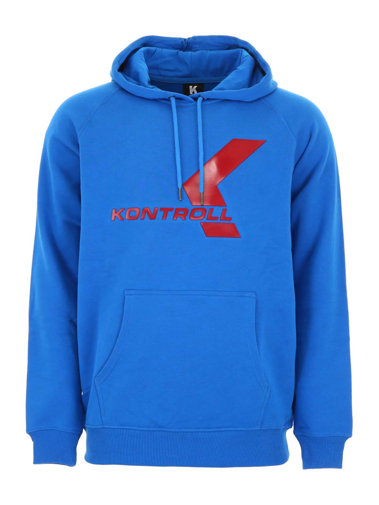 kappa hoodie light blue
