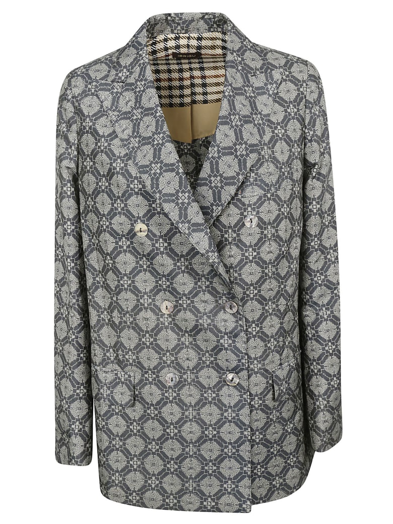 Ibrigu Double Breasted Jacket - Black