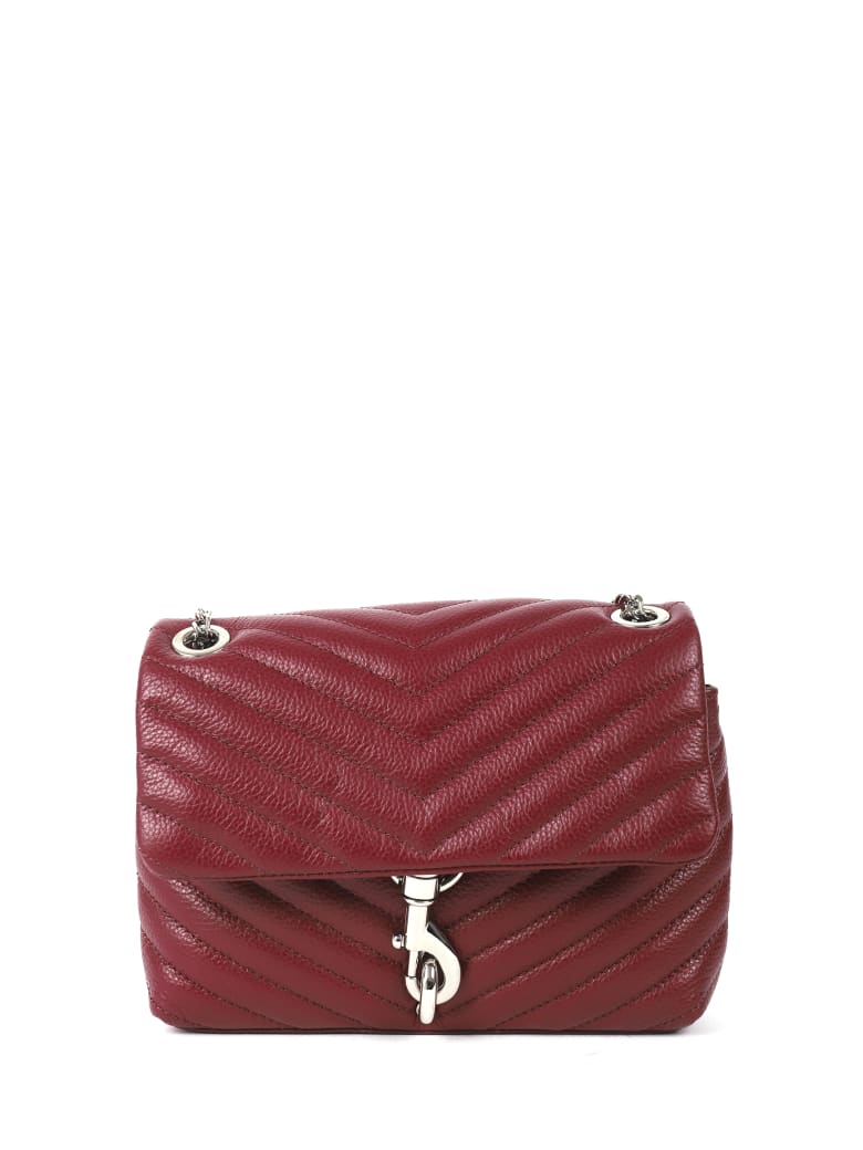 rebecca minkoff burgundy purse