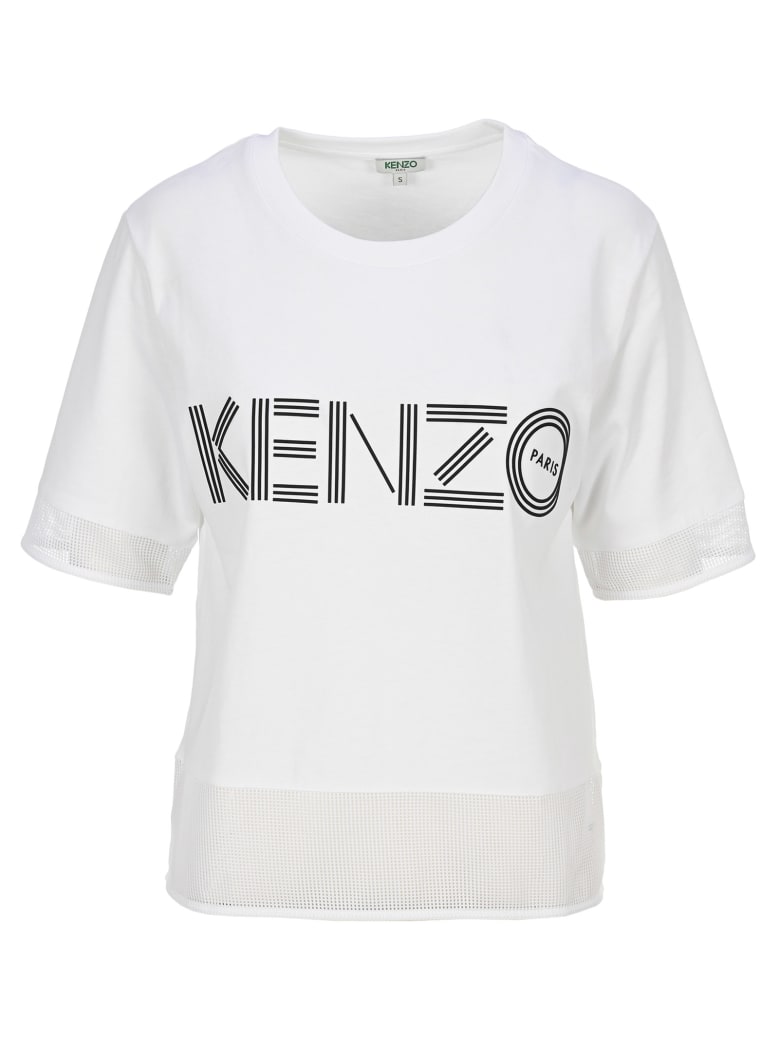 kenzo logo sleeve t shirt