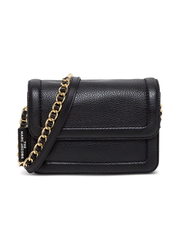 Marc Jacobs The Mini Cushion Bag - Black