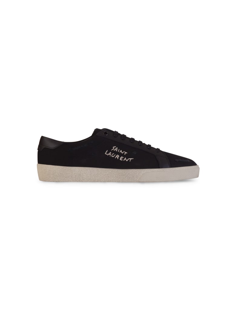 saint laurent canvas sneakers