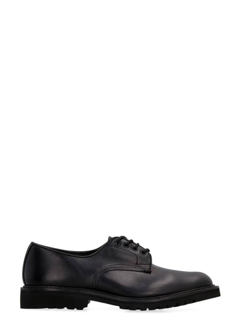 Tricker's Daniel Leather Lace-up Derby Shoes - black