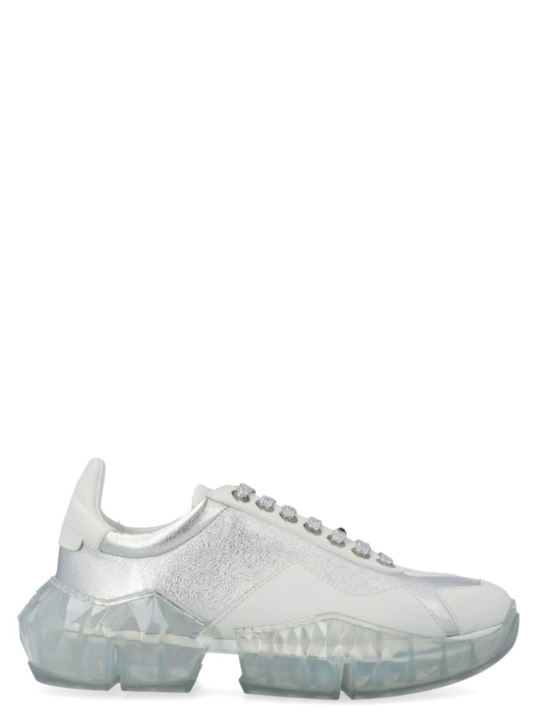 Jimmy Choo 'diamond' Shoes - White
