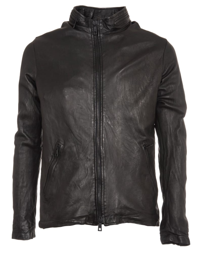 Giorgio Brato Double Zip Leather Jacket 