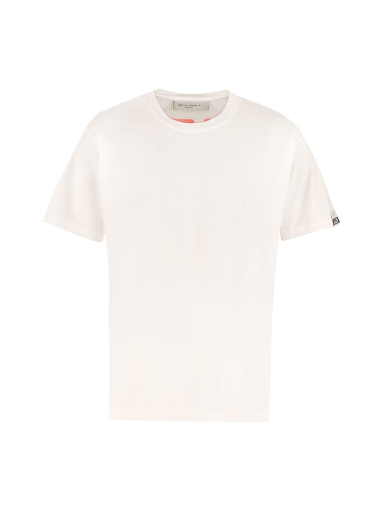 Golden Goose Oversize Cotton T-shirt - White
