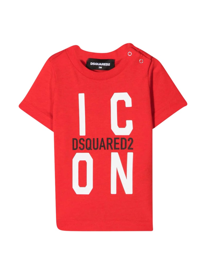 Dsquared2 Red T-shirt - Unica