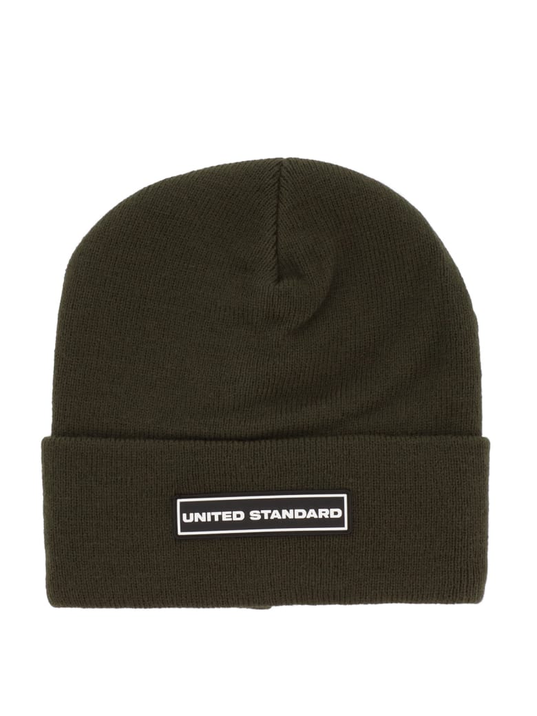 United Standard Box Logo Beanie - Mlt Military