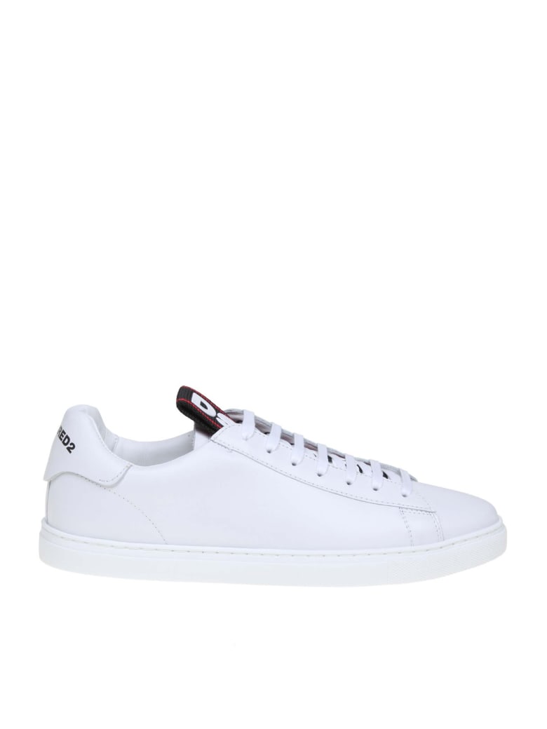 dsquared white sneakers