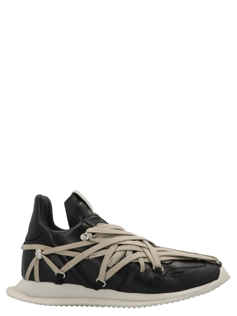 Rick Owens 'megalaced Runner' Shoes - Nero