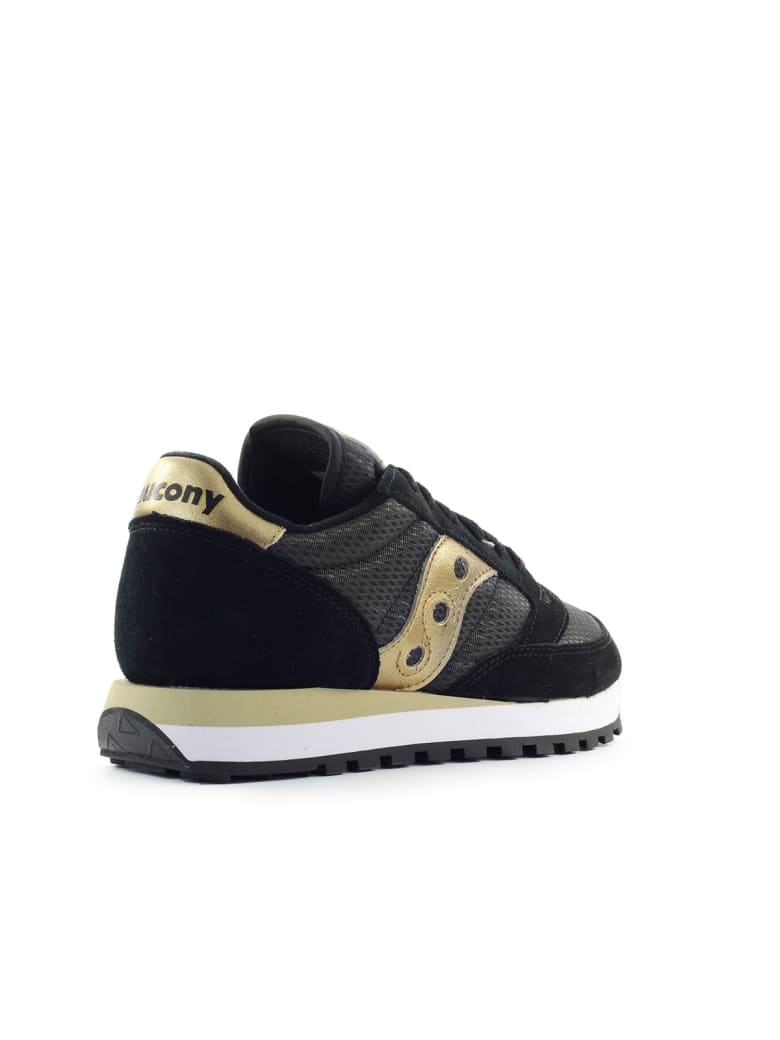 saucony jazz original black gold