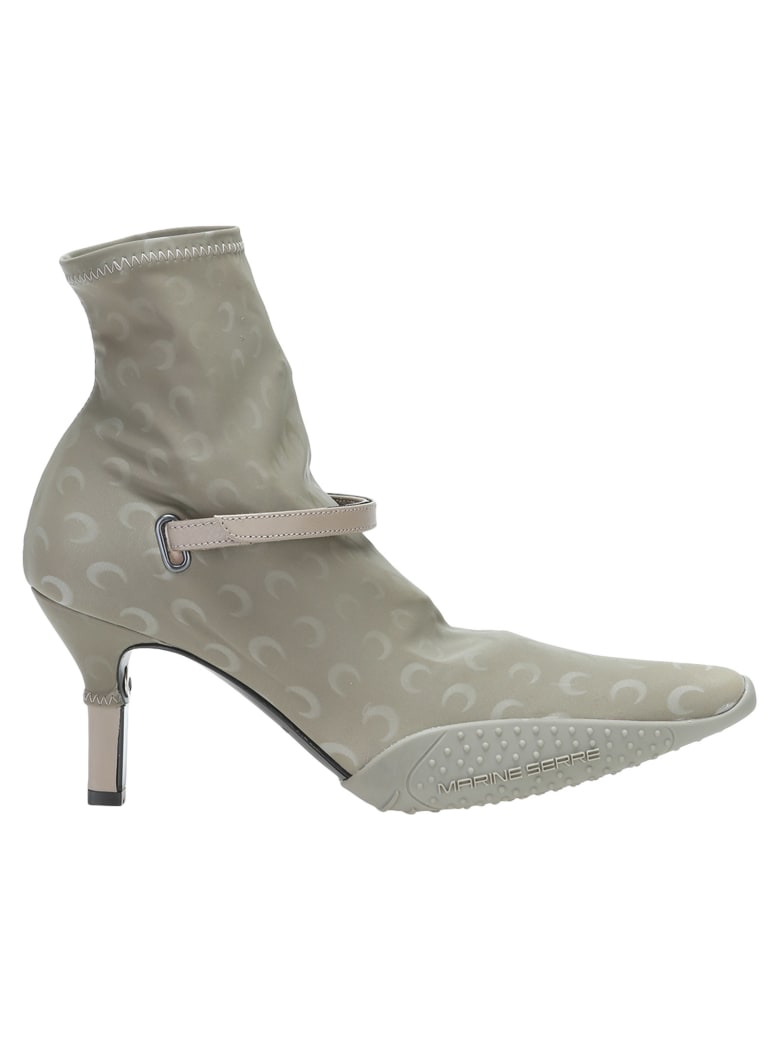 Marine Serre Reflective Sock Boots - BRONZE