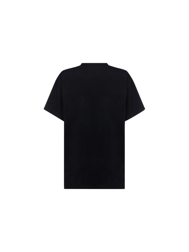 black balenciaga t shirt