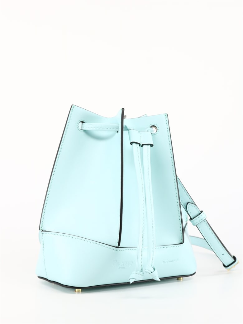 Elleme Canelé Bucket Bag - Light blue