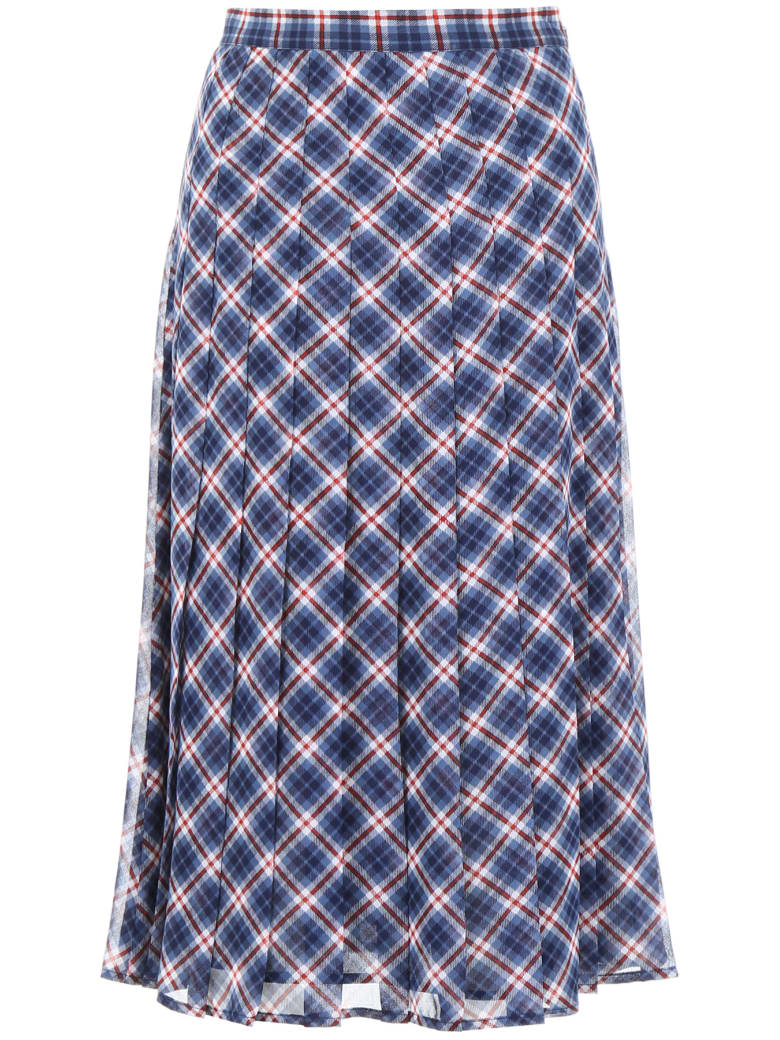 michael kors skirts blue