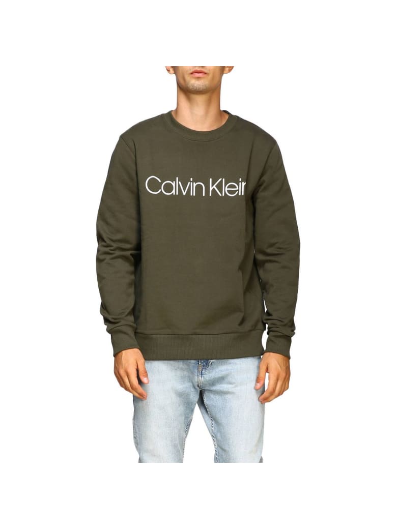 calvin klein crew neck sweater mens