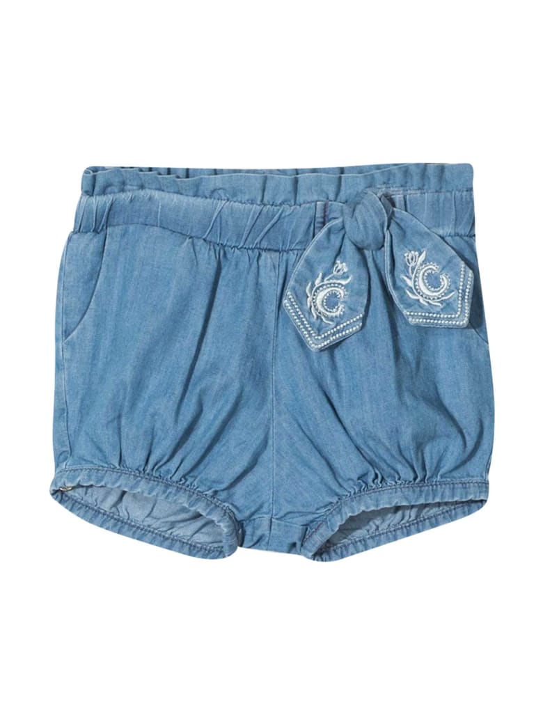 Chloé Denim Shorts Chloé Kids - Denim