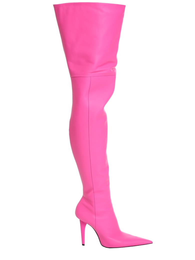 balenciaga high heel boots
