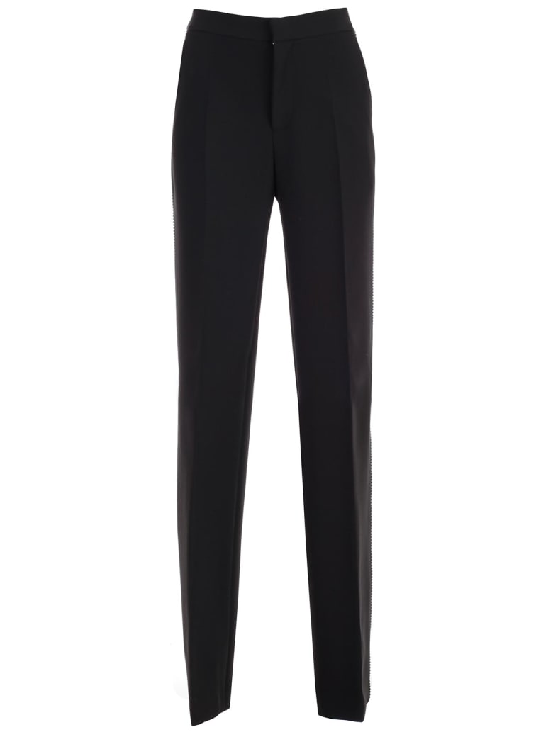 Philosophy di Lorenzo Serafini Pants Flared W/band - Black