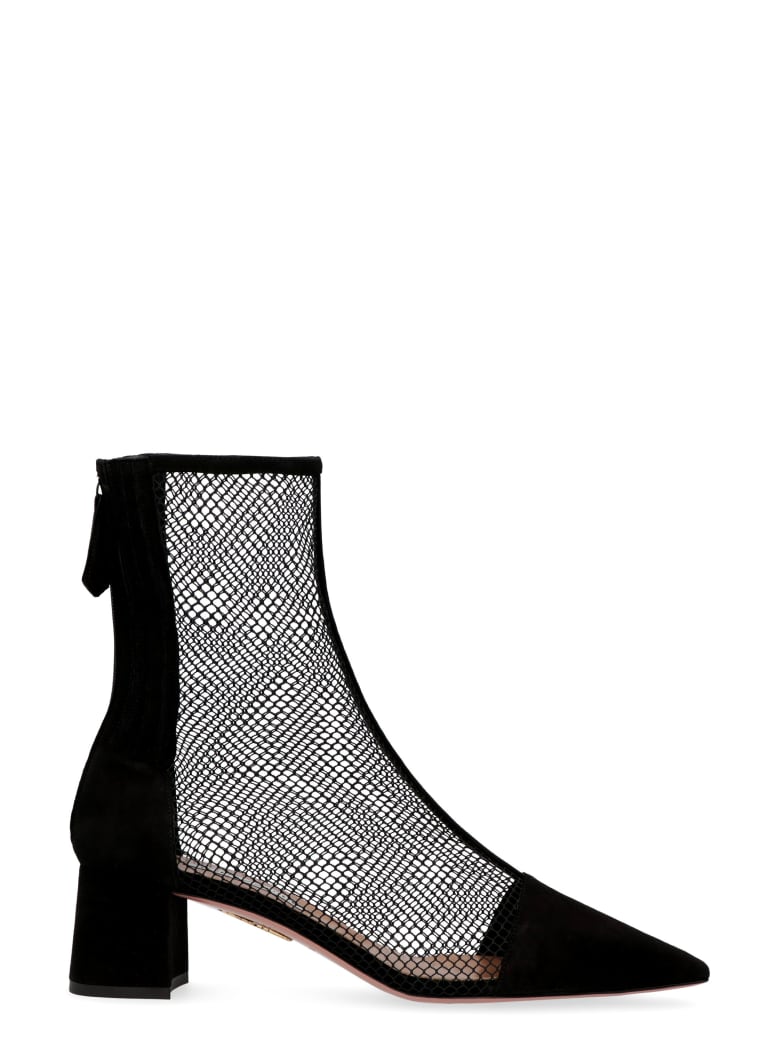 Aquazzura Saint Honoré Low Boots - black
