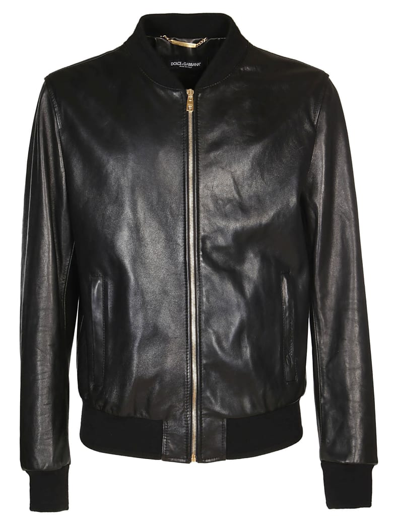 Dolce & Gabbana Leather Jackets | italist, ALWAYS LIKE A SALE