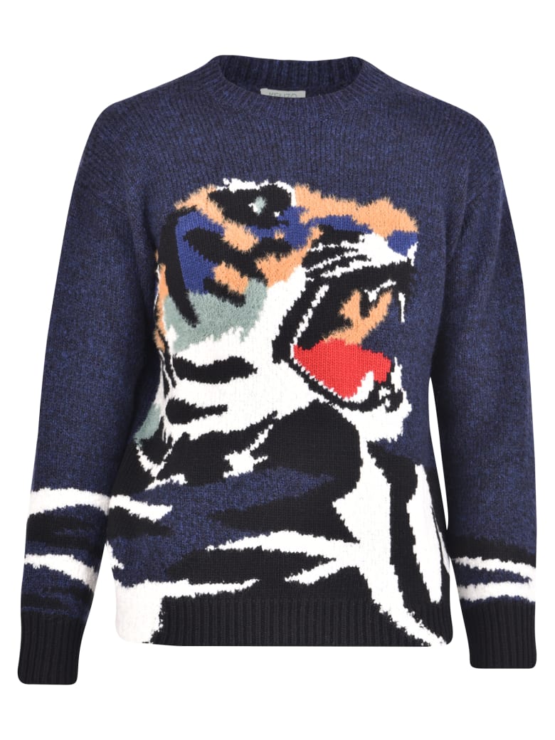kenzo intarsia sweater