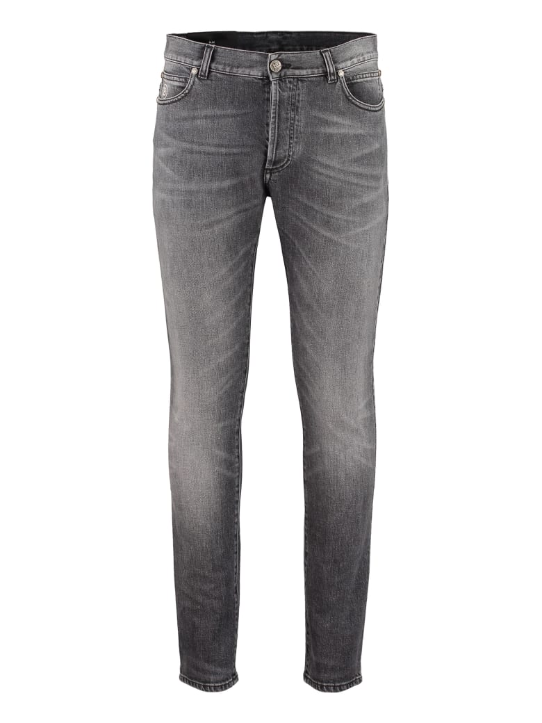 Balmain Slim Fit Jeans - grey