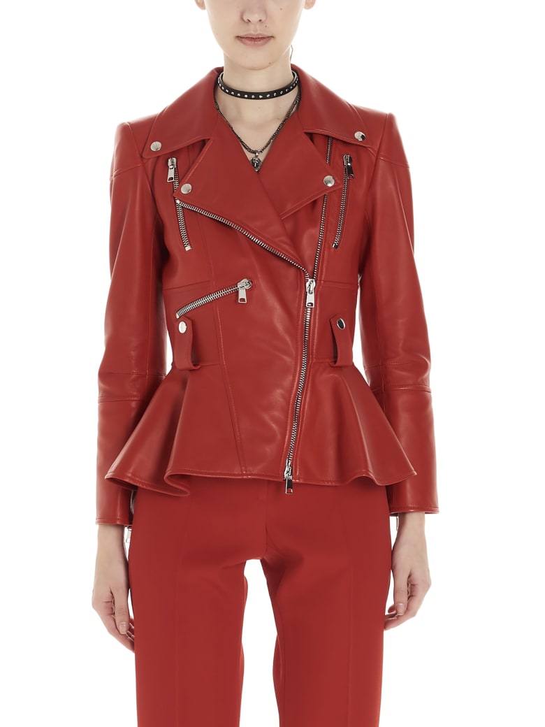 alexander mcqueen peplum jacket