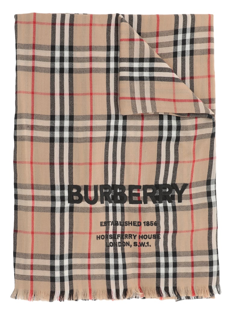 burberry house check scarf